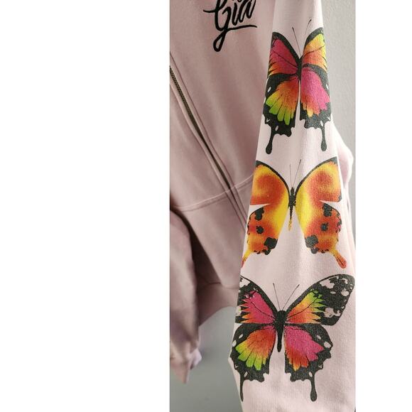 I.AM.GIA Aporia Full Zip Hoodie Light Pink XS - Picture 8 of 11